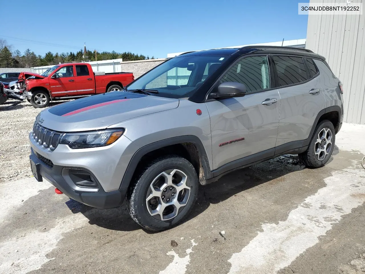 2022 Jeep Compass Trailhawk VIN: 3C4NJDDB8NT192252 Lot: 49685164