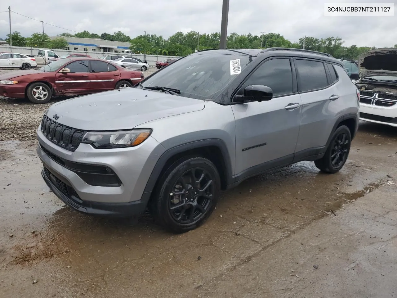 2022 Jeep Compass Latitude VIN: 3C4NJCBB7NT211127 Lot: 53810484