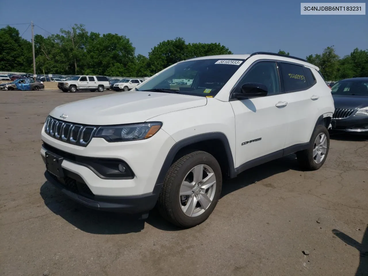 3C4NJDBB6NT183231 2022 Jeep Compass Latitude