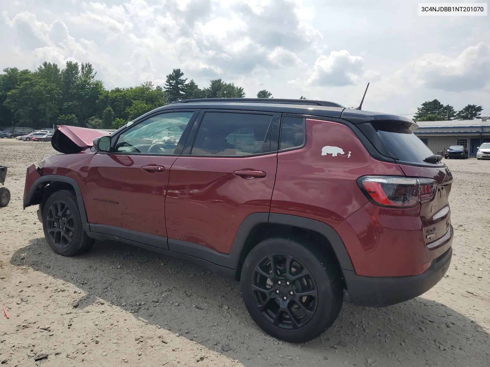 3C4NJDBB1NT201070 2022 Jeep Compass Latitude