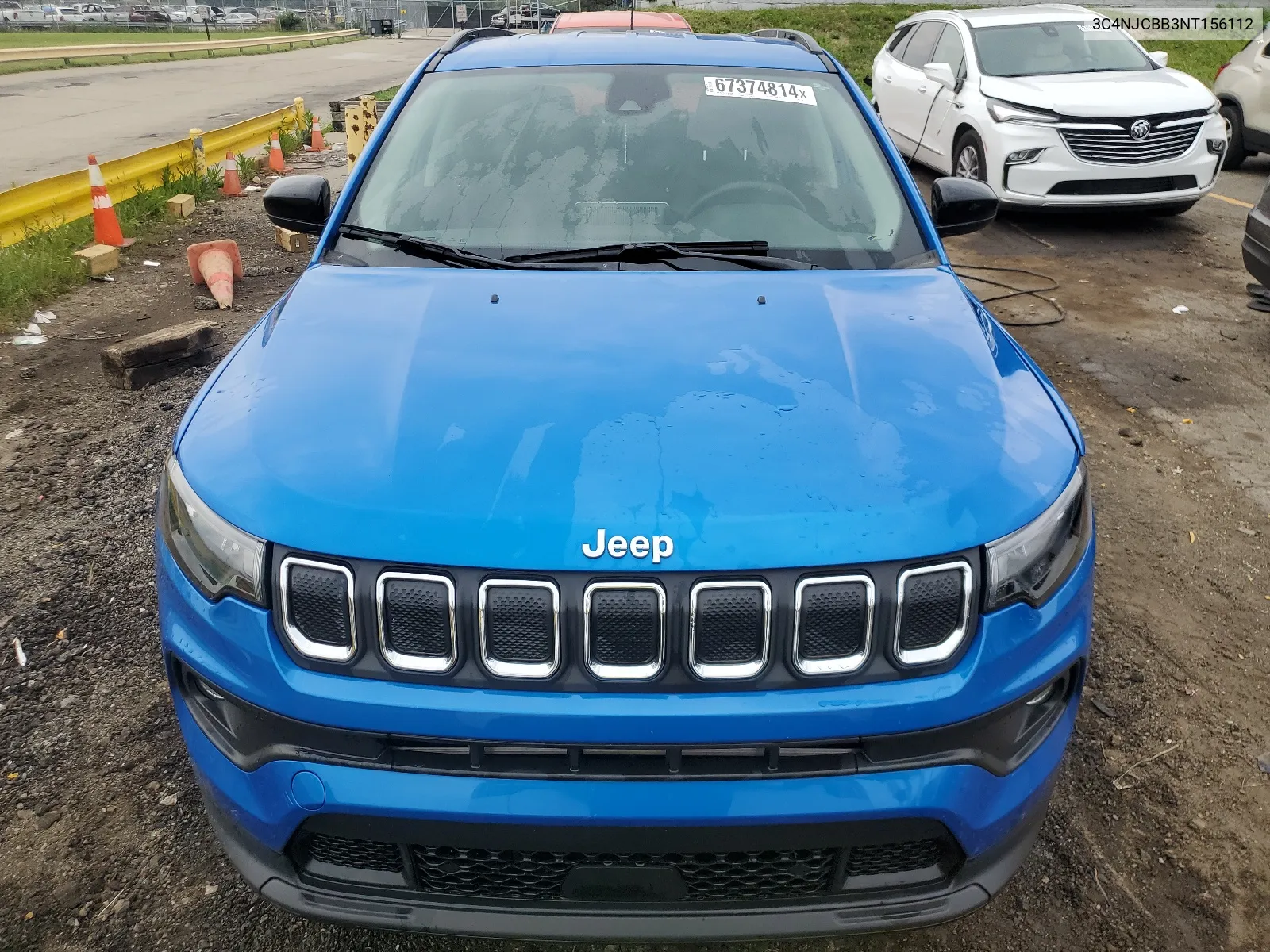 3C4NJCBB3NT156112 2022 Jeep Compass Latitude