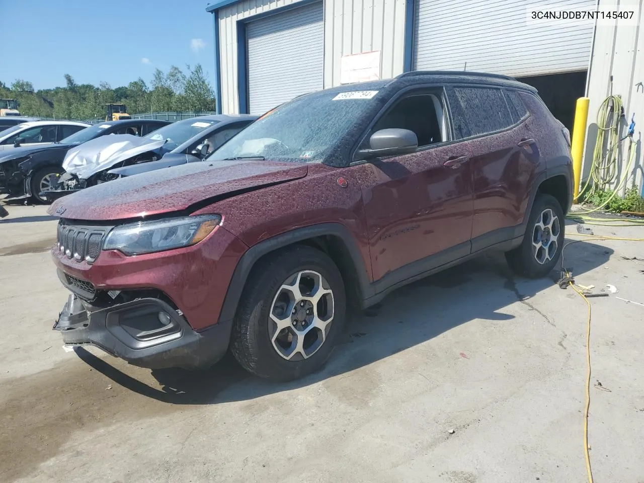 3C4NJDDB7NT145407 2022 Jeep Compass Trailhawk