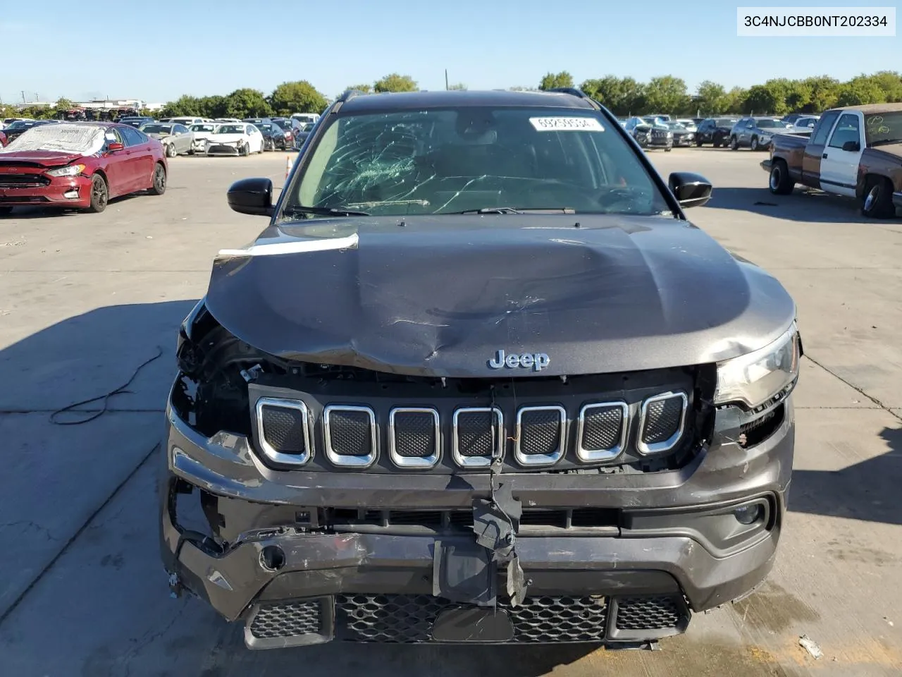 3C4NJCBB0NT202334 2022 Jeep Compass Latitude