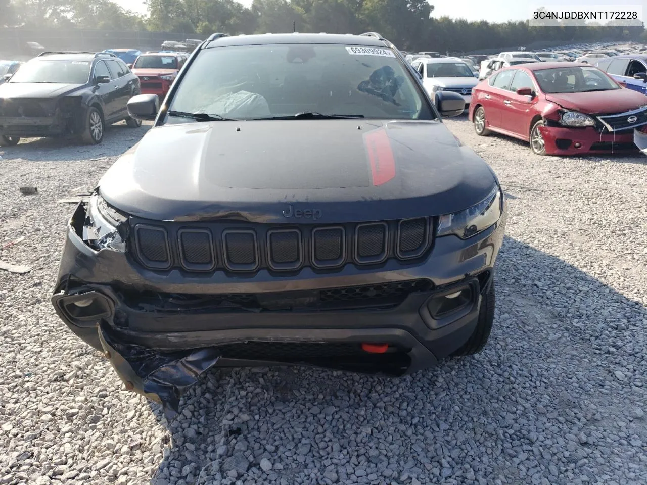 3C4NJDDBXNT172228 2022 Jeep Compass Trailhawk