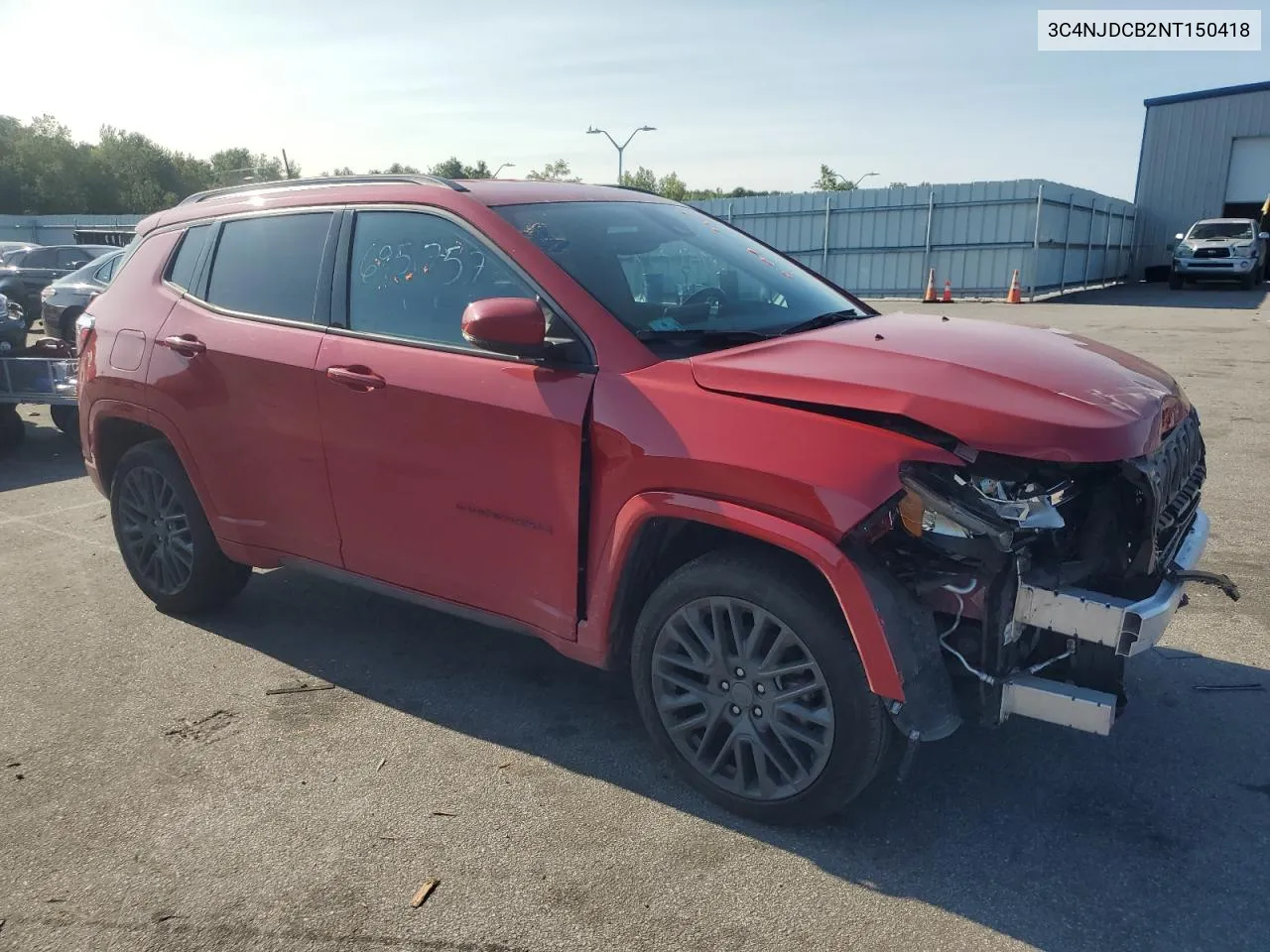 3C4NJDCB2NT150418 2022 Jeep Compass Limited