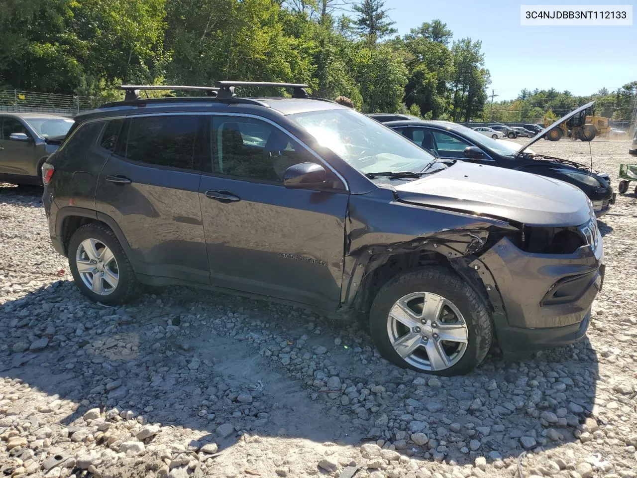 2022 Jeep Compass Latitude VIN: 3C4NJDBB3NT112133 Lot: 69526184