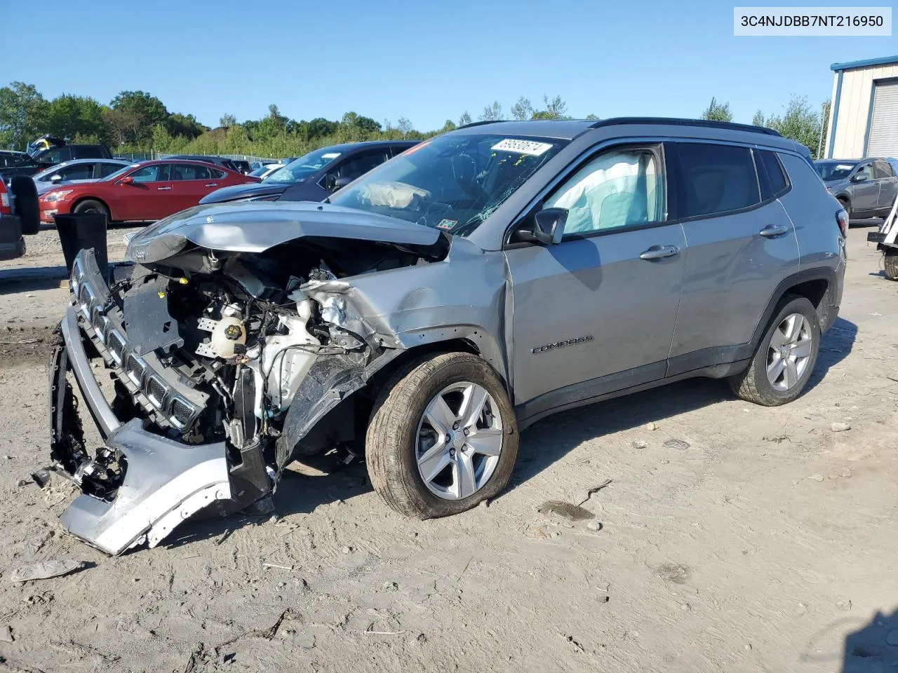 3C4NJDBB7NT216950 2022 Jeep Compass Latitude