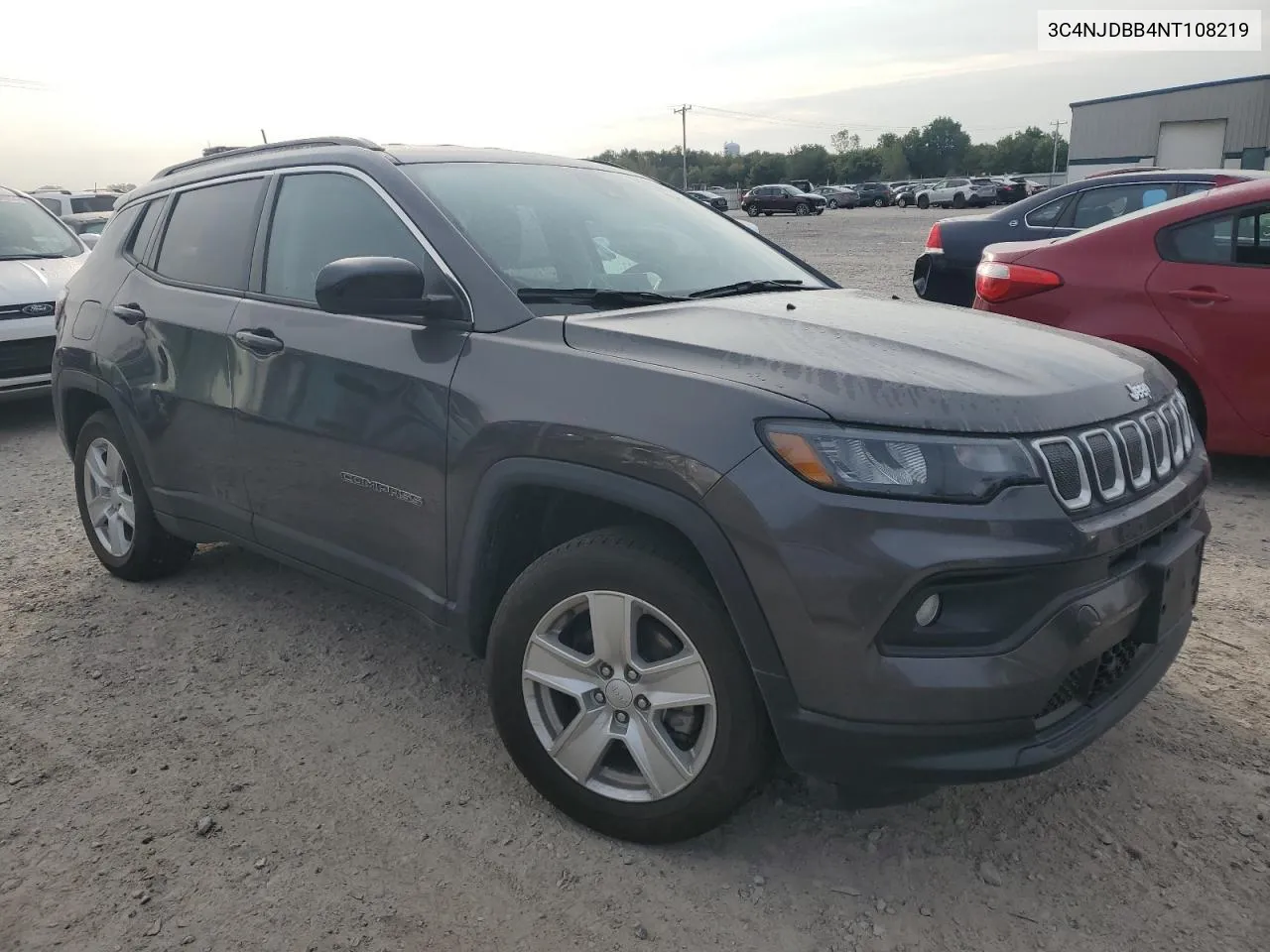 2022 Jeep Compass Latitude VIN: 3C4NJDBB4NT108219 Lot: 71079314