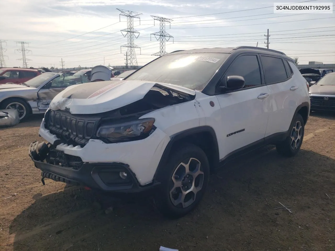 3C4NJDDBXNT192995 2022 Jeep Compass Trailhawk