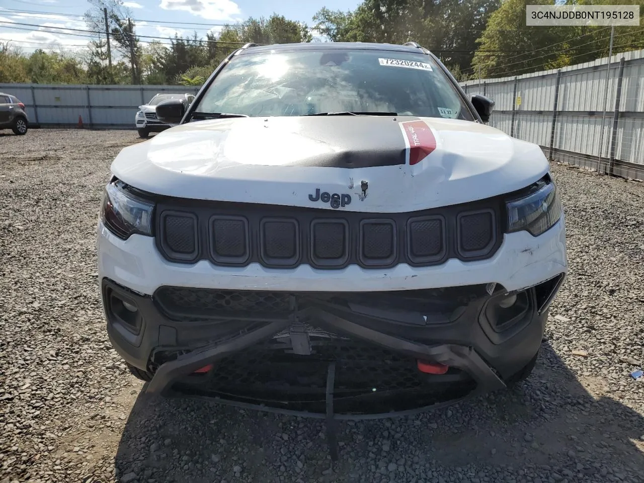 2022 Jeep Compass Trailhawk VIN: 3C4NJDDB0NT195128 Lot: 72320244