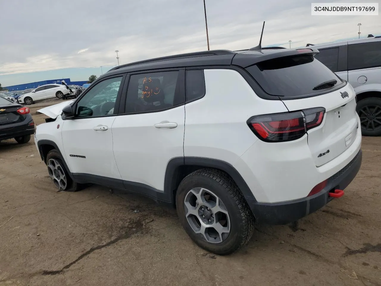 2022 Jeep Compass Trailhawk VIN: 3C4NJDDB9NT197699 Lot: 73001314