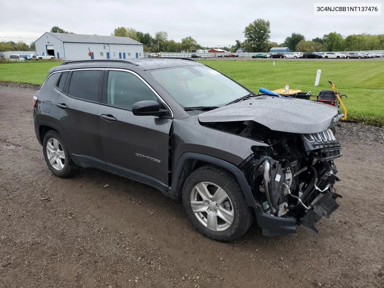 3C4NJCBB1NT137476 2022 Jeep Compass Latitude