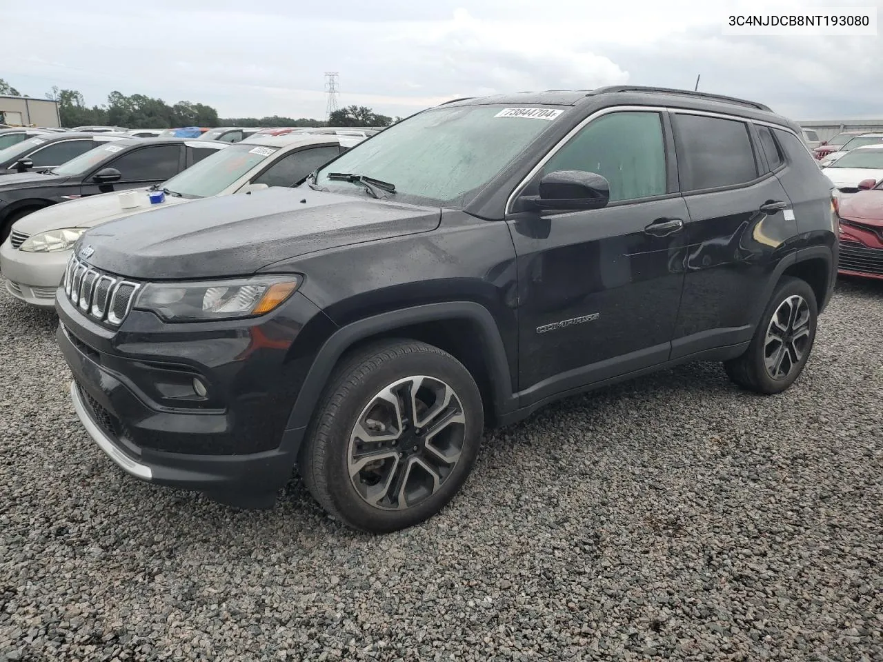 3C4NJDCB8NT193080 2022 Jeep Compass Limited