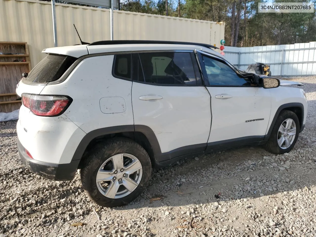 3C4NJDBB2NT207685 2022 Jeep Compass Latitude