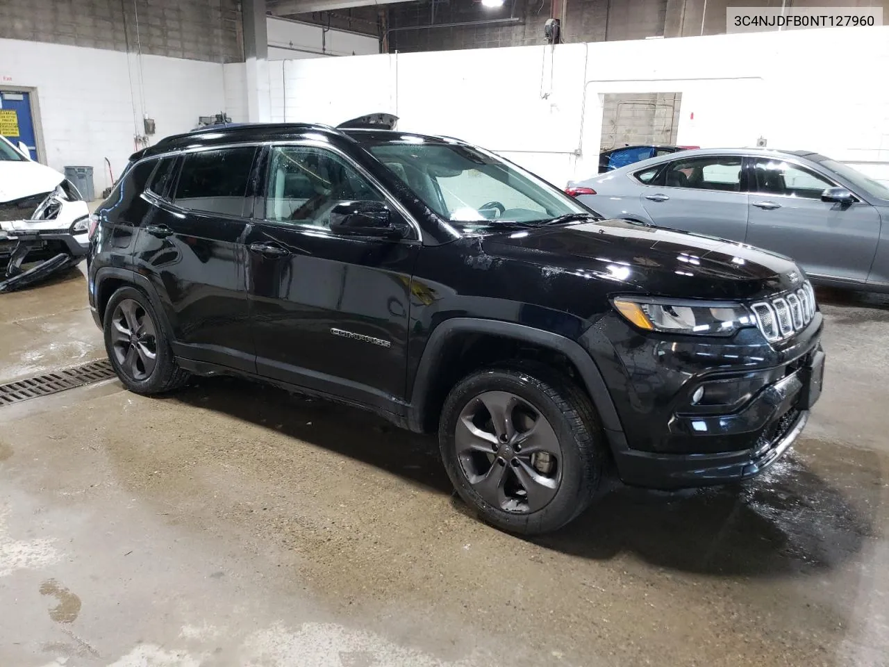 2022 Jeep Compass Latitude Lux VIN: 3C4NJDFB0NT127960 Lot: 74328904