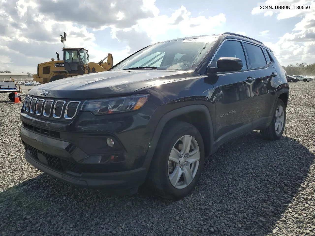 2022 Jeep Compass Latitude VIN: 3C4NJDBB0NT180650 Lot: 76074654