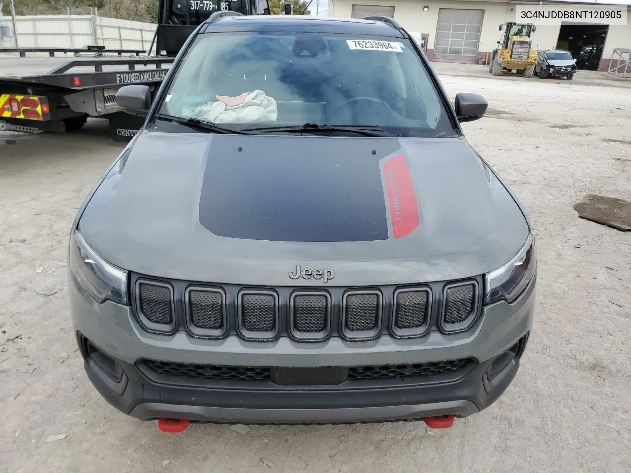 2022 Jeep Compass Trailhawk VIN: 3C4NJDDB8NT120905 Lot: 76233964