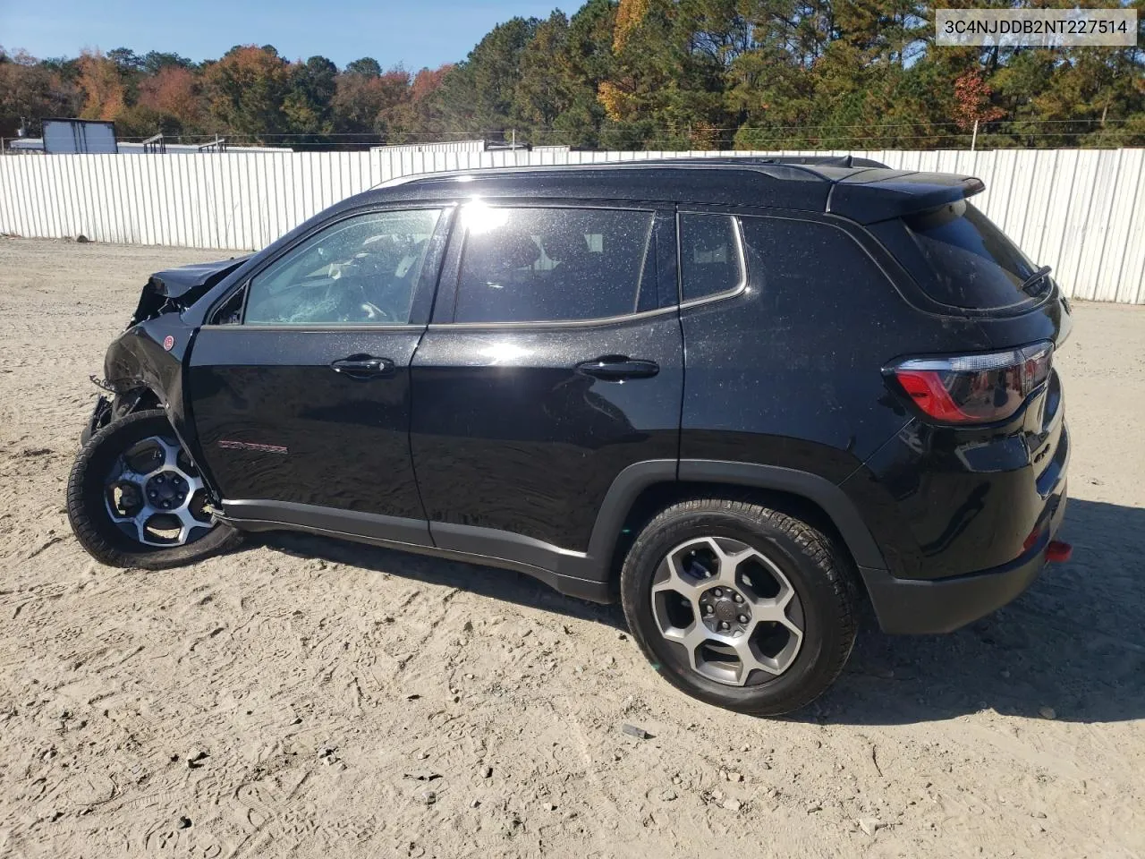 2022 Jeep Compass Trailhawk VIN: 3C4NJDDB2NT227514 Lot: 78371384