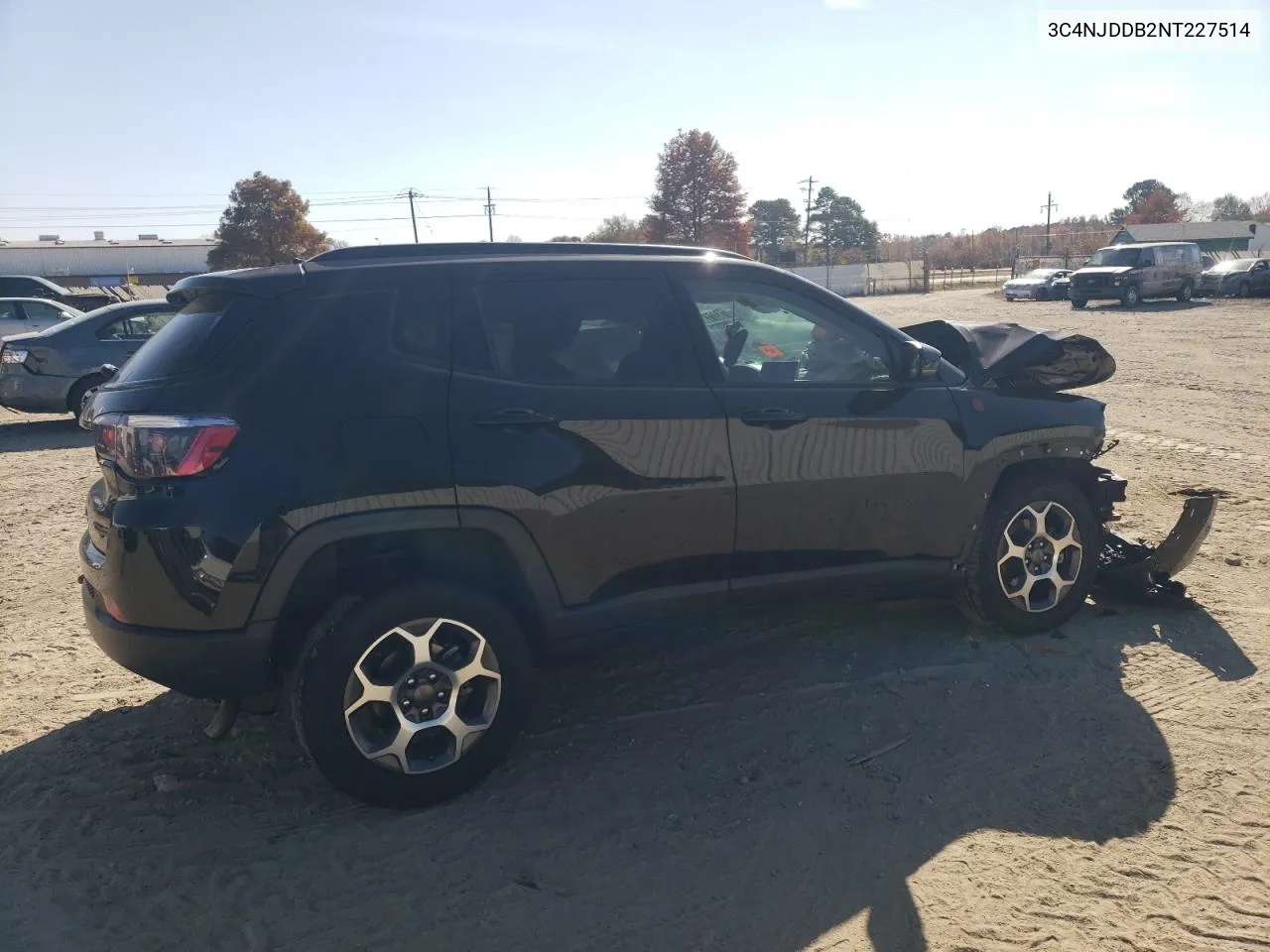 2022 Jeep Compass Trailhawk VIN: 3C4NJDDB2NT227514 Lot: 78371384