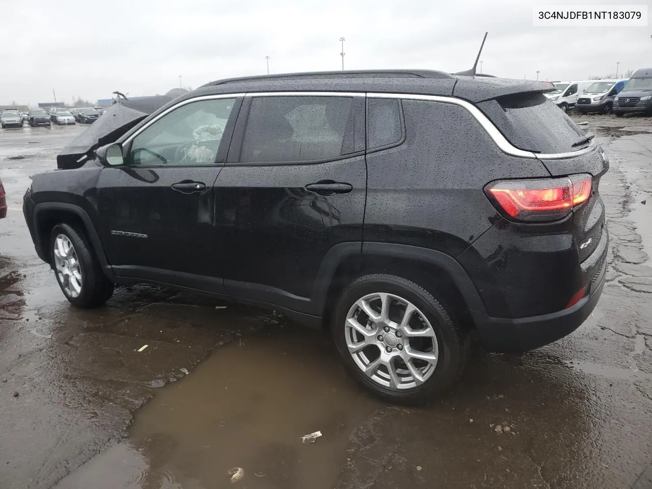 2022 Jeep Compass Latitude Lux VIN: 3C4NJDFB1NT183079 Lot: 79602914