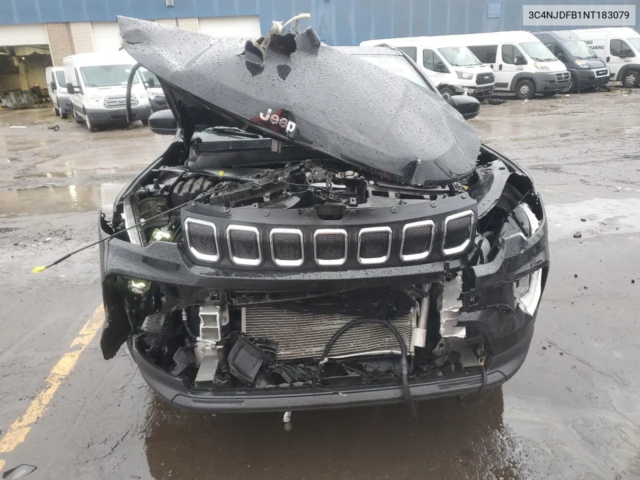 2022 Jeep Compass Latitude Lux VIN: 3C4NJDFB1NT183079 Lot: 79602914