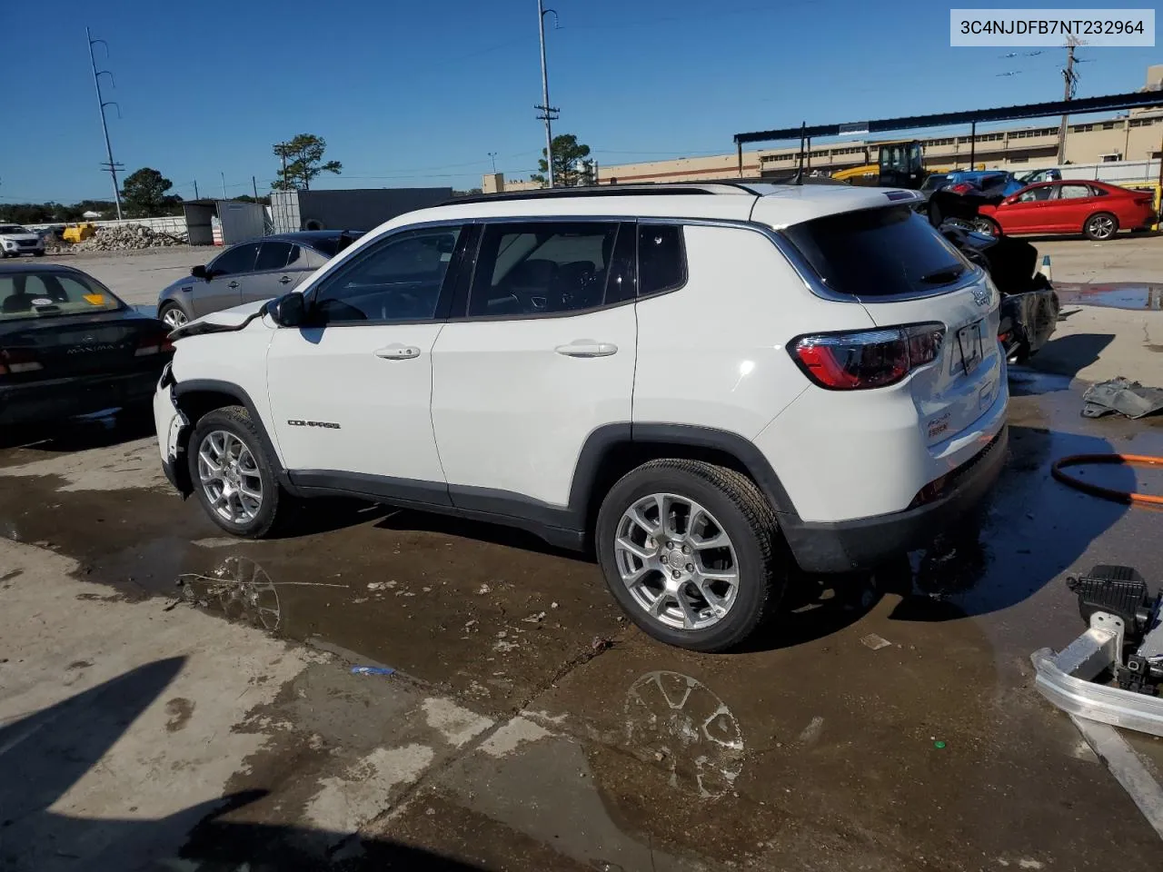 2022 Jeep Compass Latitude Lux VIN: 3C4NJDFB7NT232964 Lot: 80874934