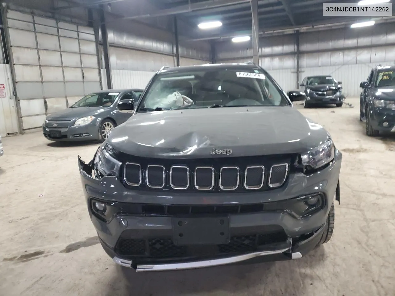 2022 Jeep Compass Limited VIN: 3C4NJDCB1NT142262 Lot: 81565384