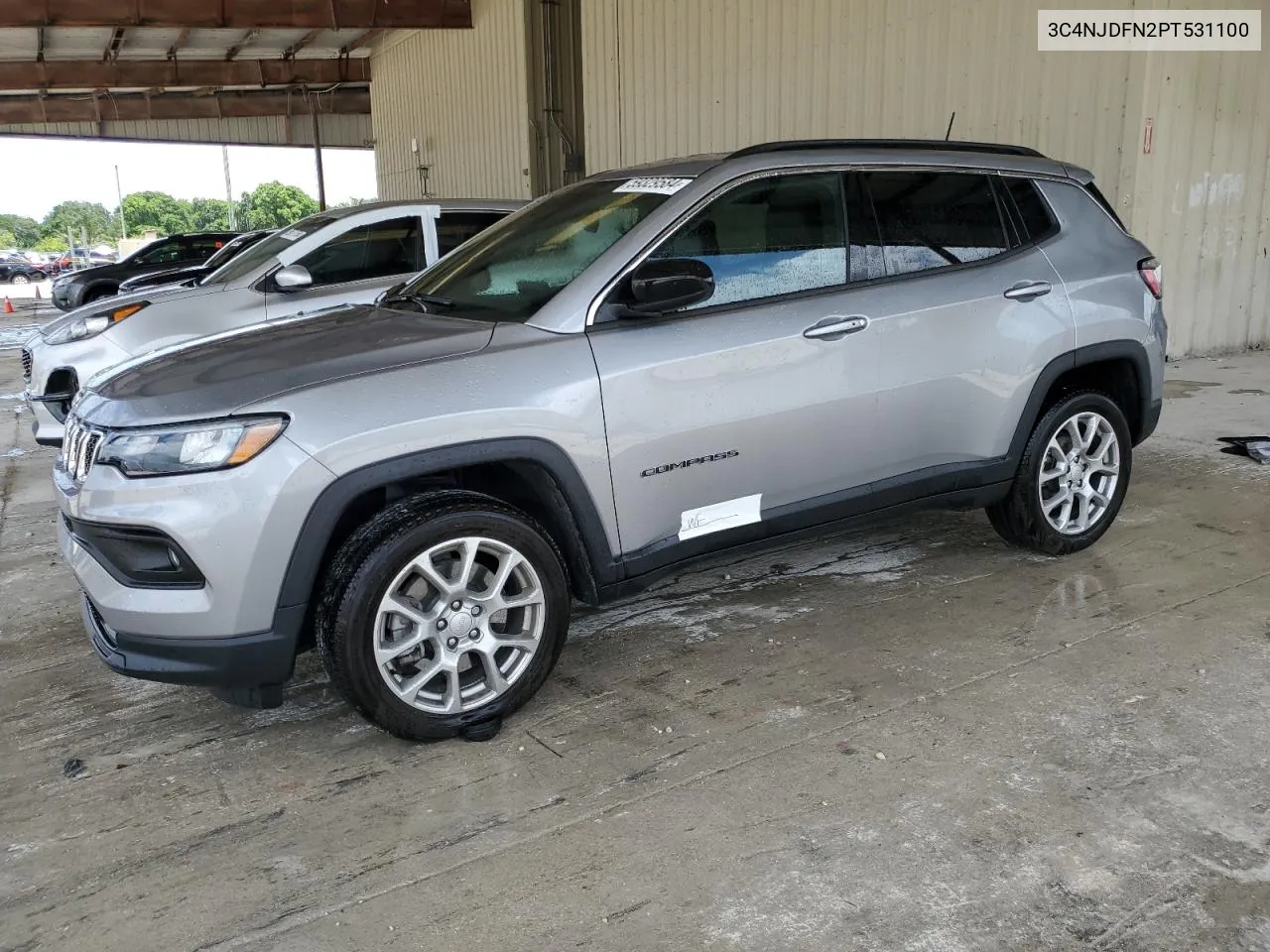 2023 Jeep Compass Latitude Lux VIN: 3C4NJDFN2PT531100 Lot: 59329584