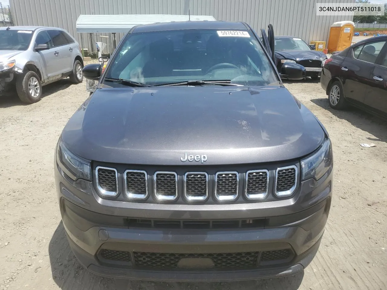 2023 Jeep Compass Sport VIN: 3C4NJDAN6PT511018 Lot: 59762214