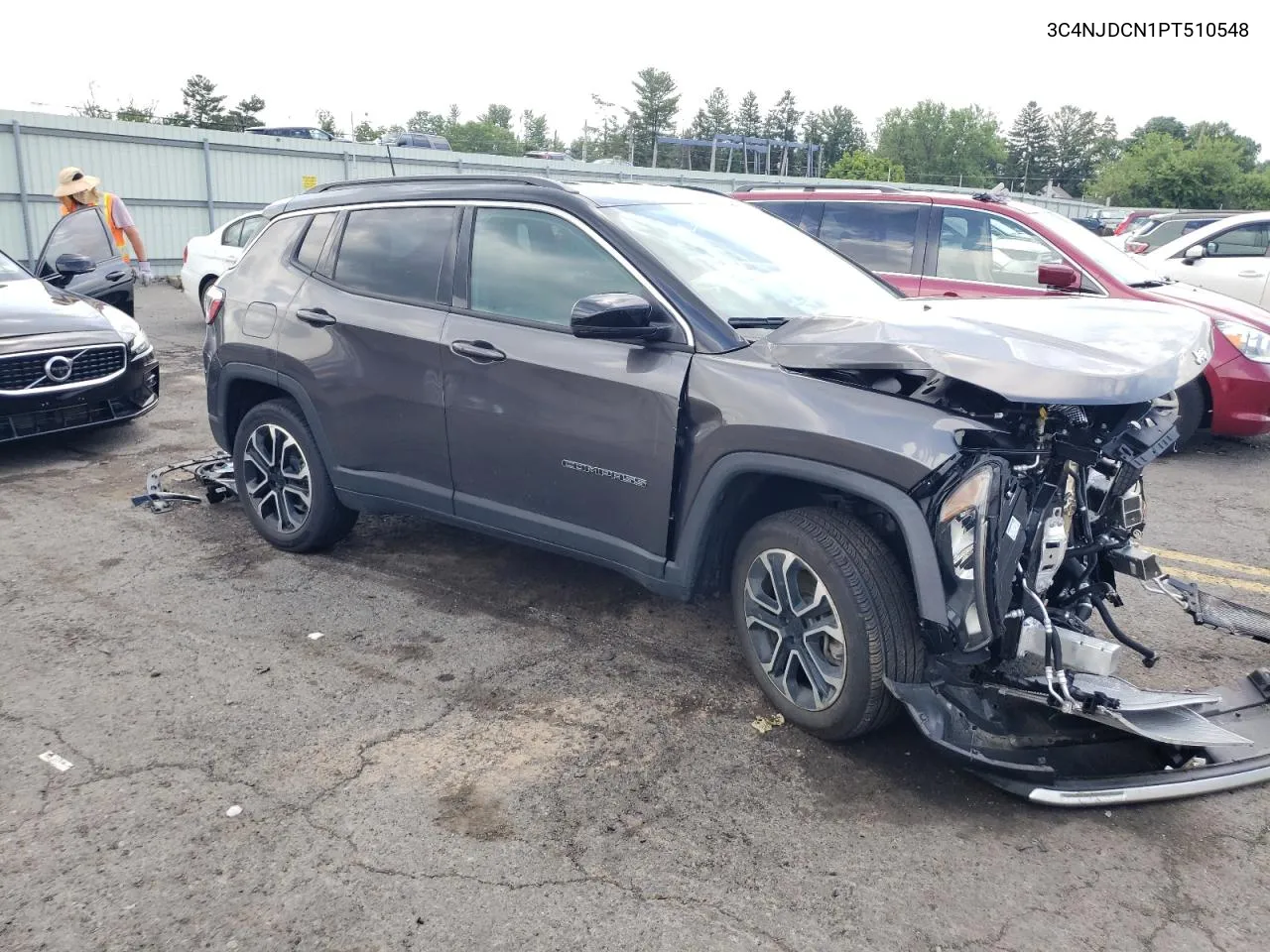 2023 Jeep Compass Limited VIN: 3C4NJDCN1PT510548 Lot: 62510214