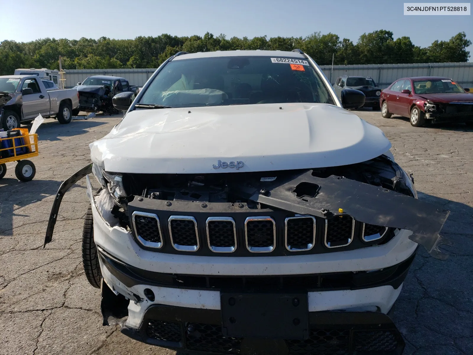 2023 Jeep Compass Latitude Lux VIN: 3C4NJDFN1PT528818 Lot: 68224514