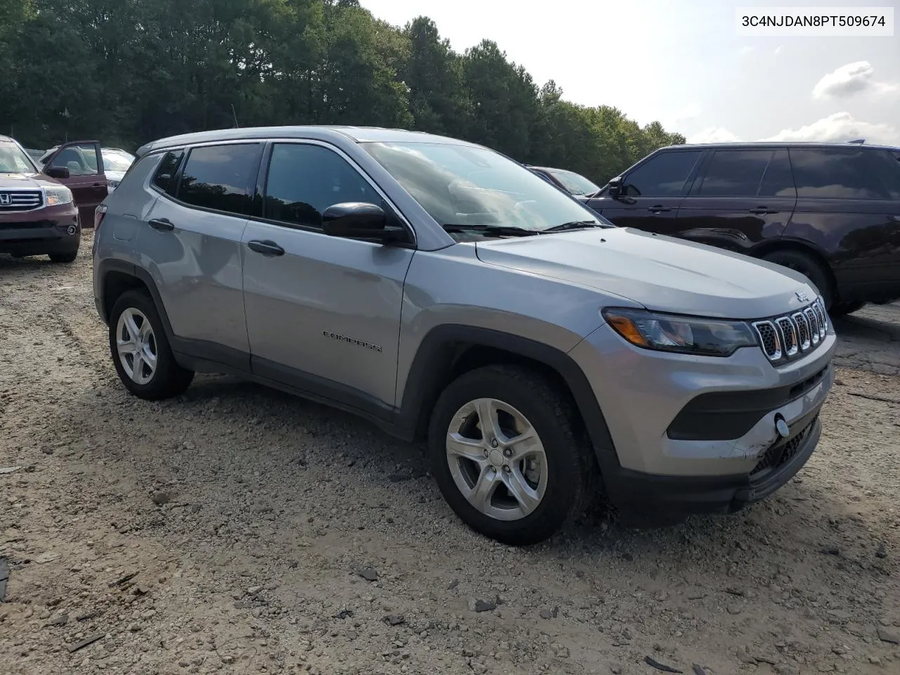 2023 Jeep Compass Sport VIN: 3C4NJDAN8PT509674 Lot: 70264274