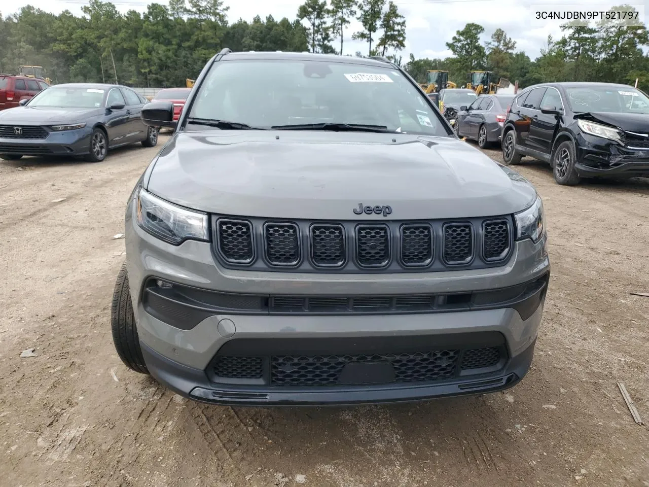 2023 Jeep Compass Latitude VIN: 3C4NJDBN9PT521797 Lot: 71074164