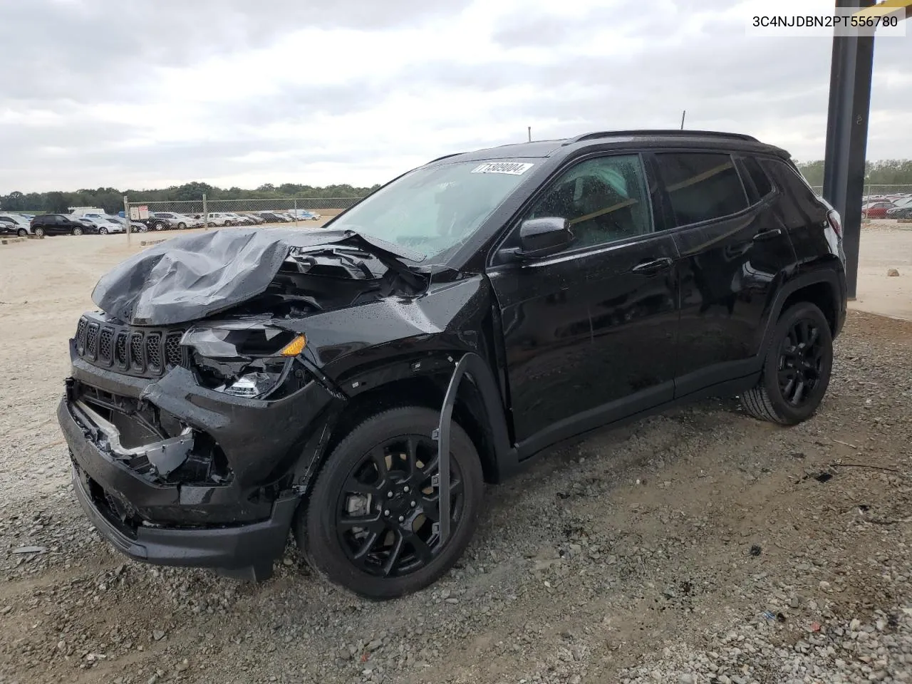 2023 Jeep Compass Latitude VIN: 3C4NJDBN2PT556780 Lot: 71309004