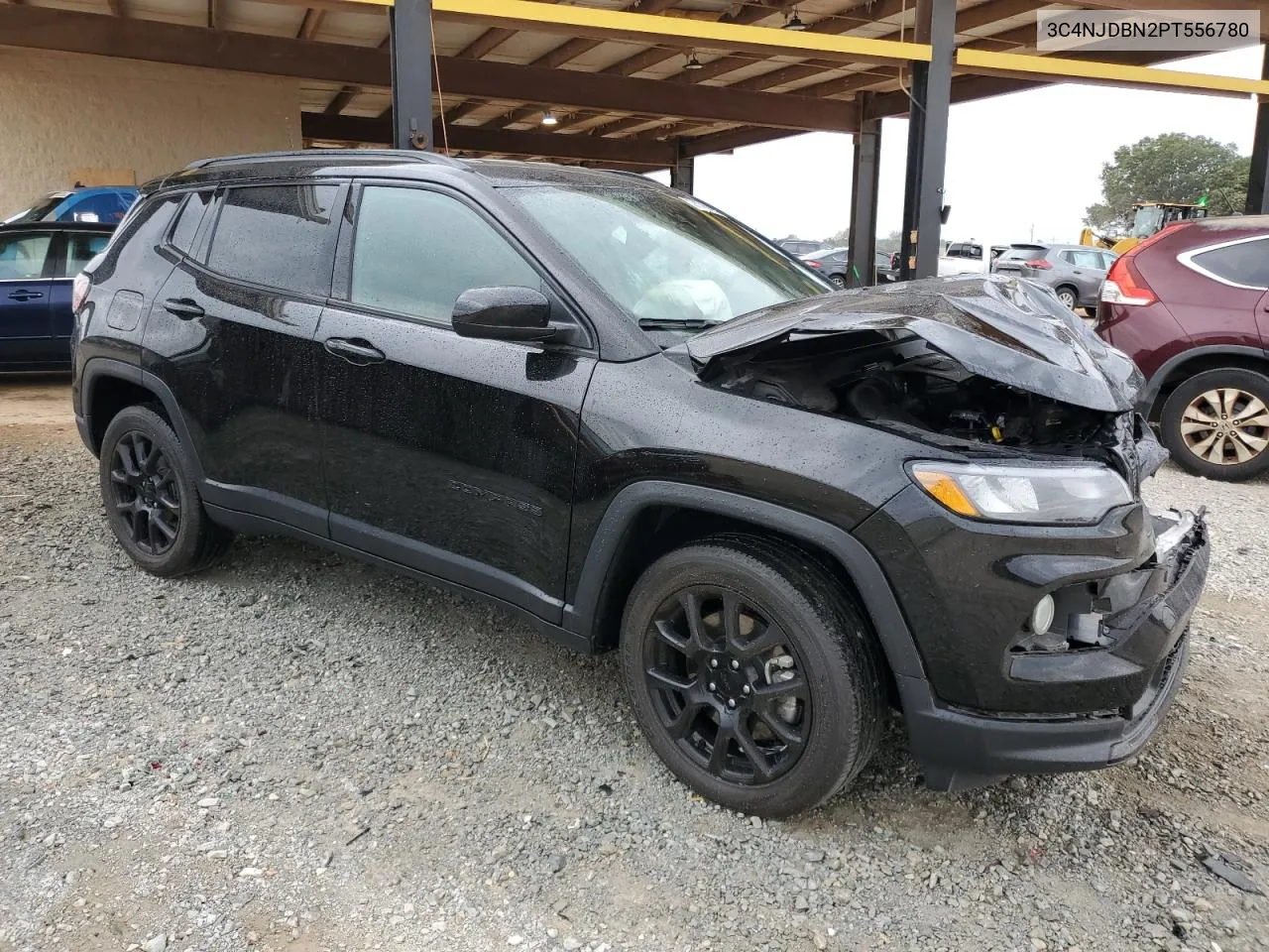 2023 Jeep Compass Latitude VIN: 3C4NJDBN2PT556780 Lot: 71309004