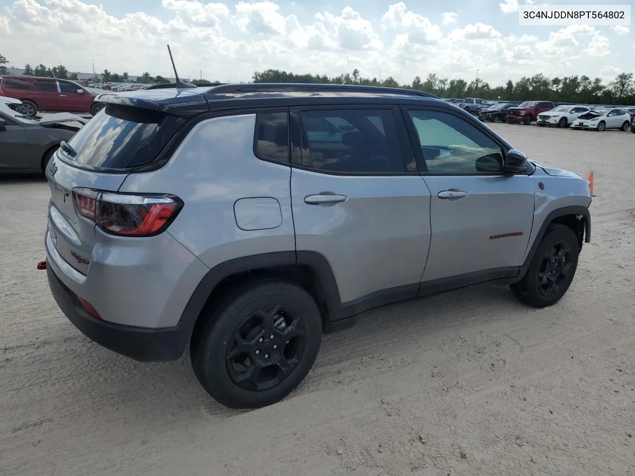 2023 Jeep Compass Trailhawk VIN: 3C4NJDDN8PT564802 Lot: 72339854