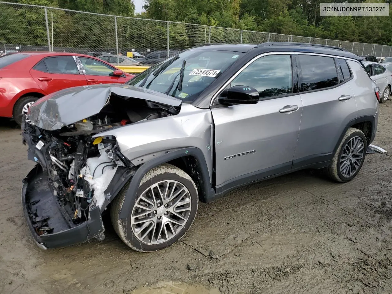 2023 Jeep Compass Limited VIN: 3C4NJDCN9PT535276 Lot: 72548574