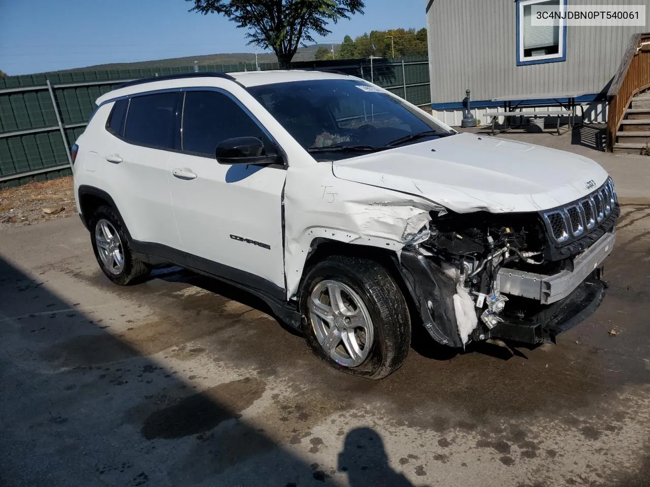 2023 Jeep Compass Latitude VIN: 3C4NJDBN0PT540061 Lot: 74997554