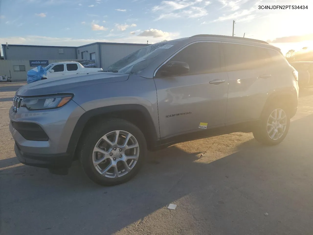 2023 Jeep Compass Latitude Lux VIN: 3C4NJDFN2PT534434 Lot: 76227024