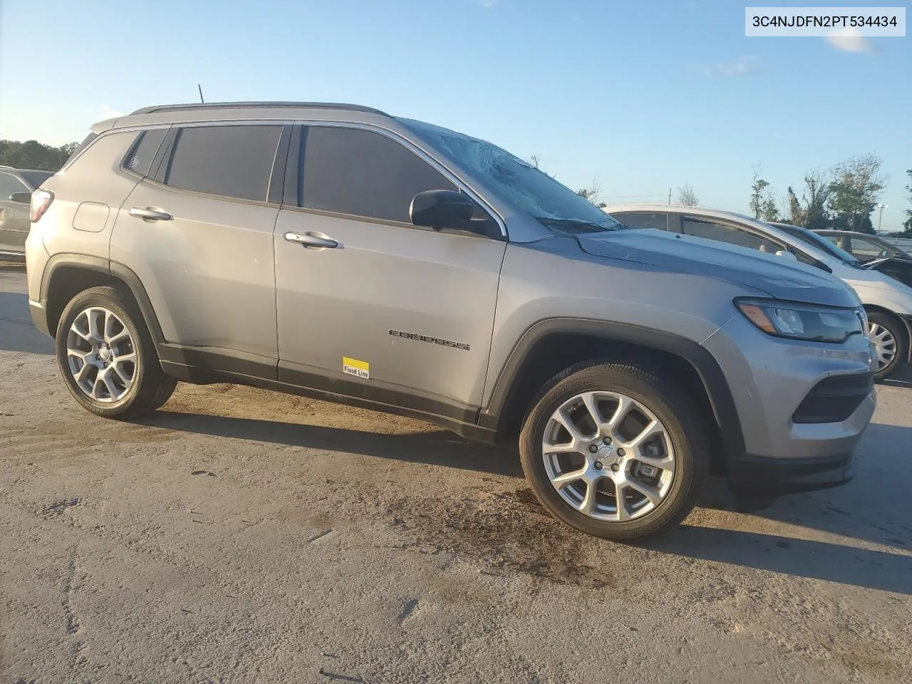 2023 Jeep Compass Latitude Lux VIN: 3C4NJDFN2PT534434 Lot: 76227024