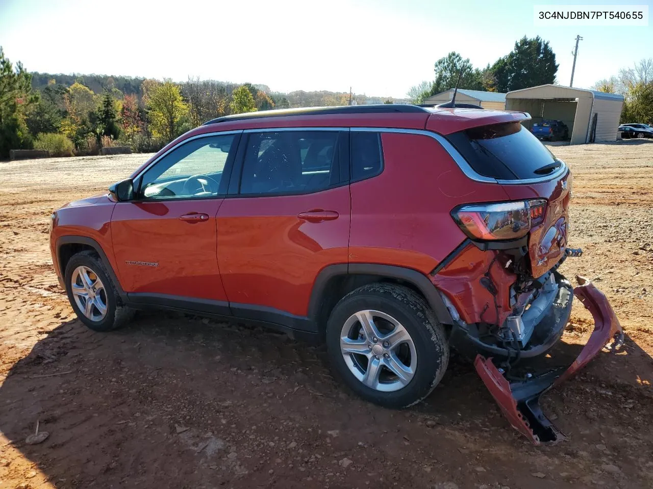 2023 Jeep Compass Latitude VIN: 3C4NJDBN7PT540655 Lot: 81542964