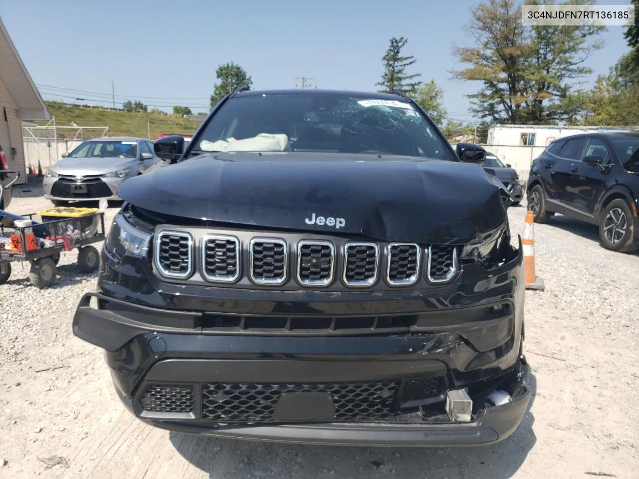 2024 Jeep Compass Latitude Lux VIN: 3C4NJDFN7RT136185 Lot: 69064434