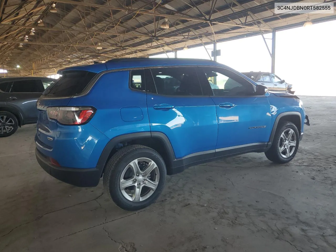 2024 Jeep Compass Latitude VIN: 3C4NJDBN0RT582555 Lot: 70285874