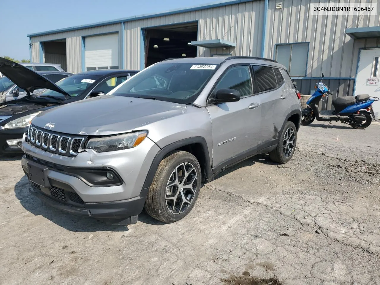 2024 Jeep Compass Latitude VIN: 3C4NJDBN1RT606457 Lot: 71392754