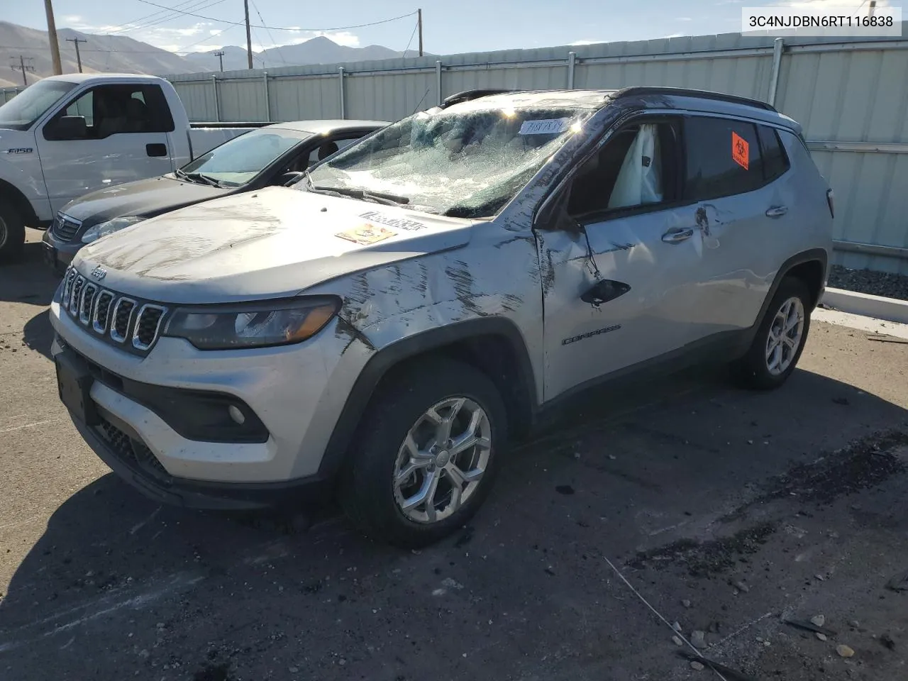 3C4NJDBN6RT116838 2024 Jeep Compass Latitude