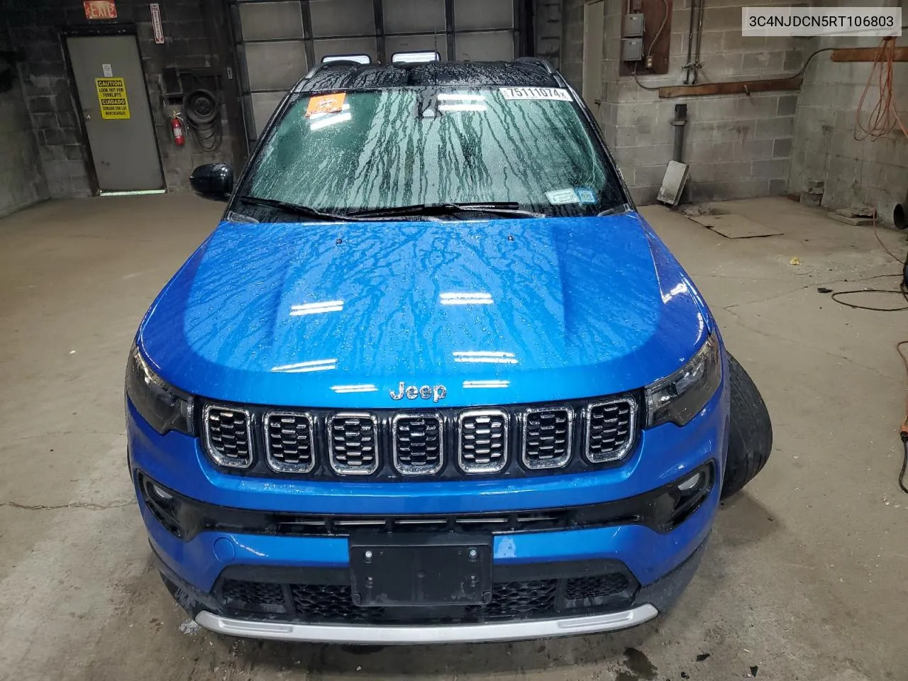 2024 Jeep Compass Limited VIN: 3C4NJDCN5RT106803 Lot: 75111074