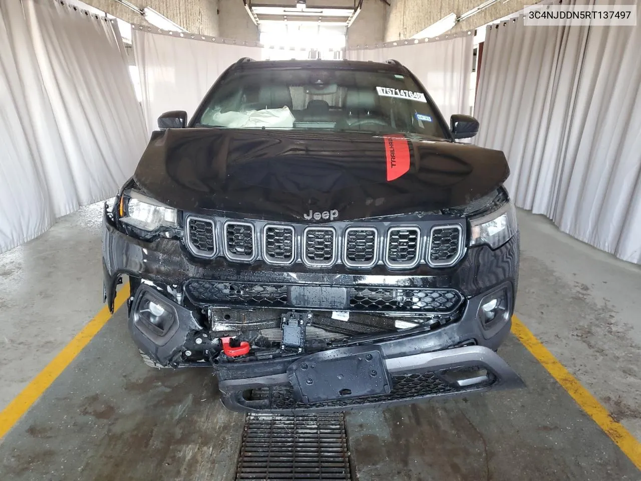 2024 Jeep Compass Trailhawk VIN: 3C4NJDDN5RT137497 Lot: 75714764