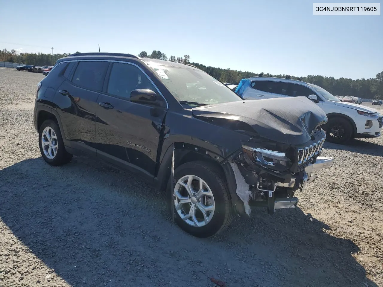 2024 Jeep Compass Latitude VIN: 3C4NJDBN9RT119605 Lot: 76916084