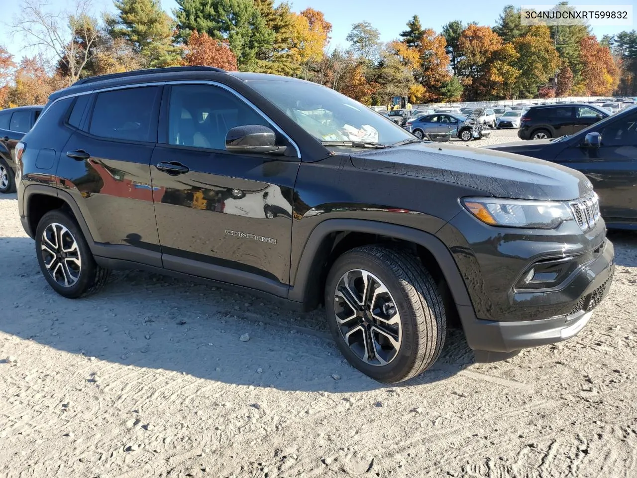 2024 Jeep Compass Limited VIN: 3C4NJDCNXRT599832 Lot: 77135574