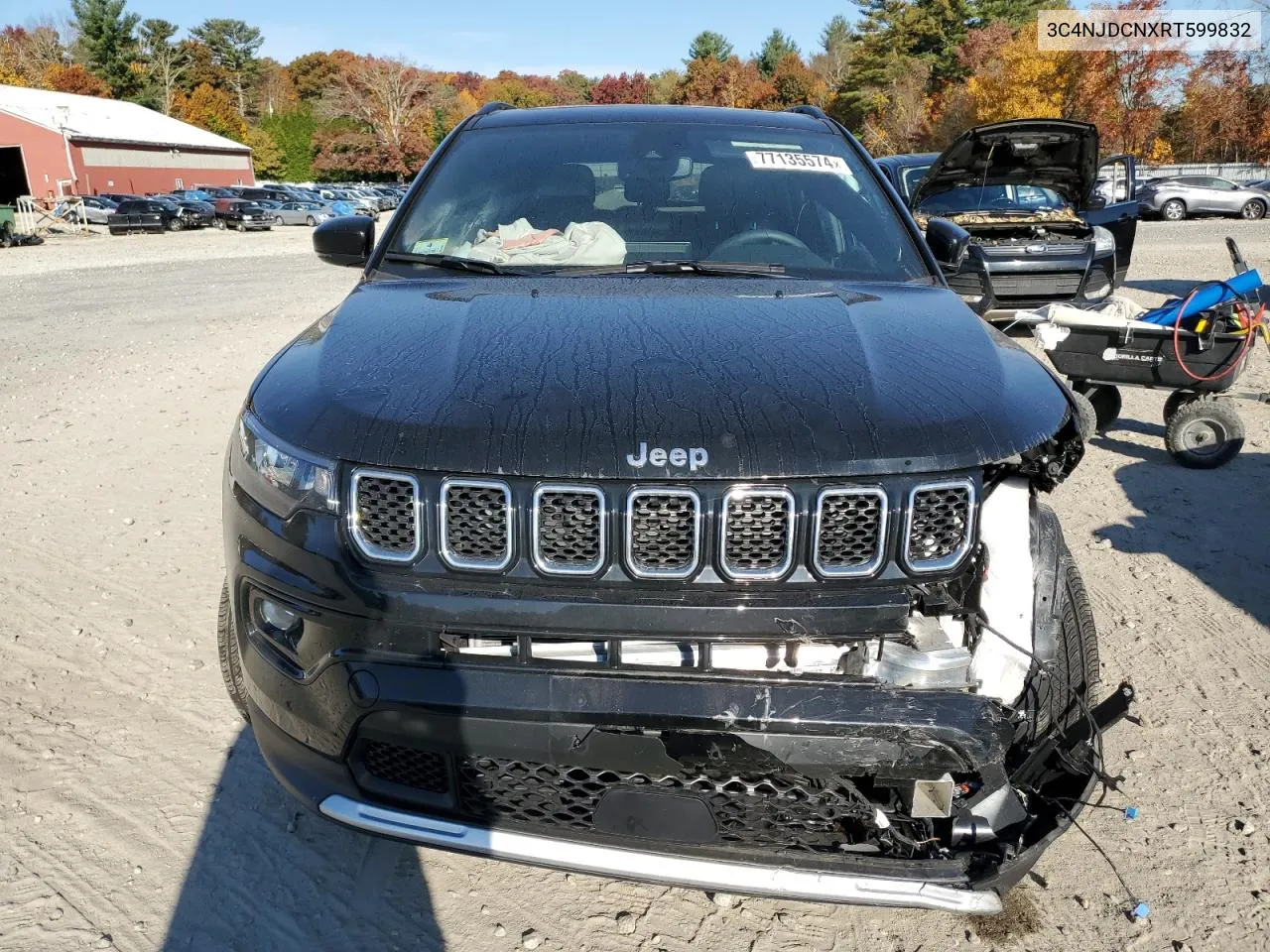 2024 Jeep Compass Limited VIN: 3C4NJDCNXRT599832 Lot: 77135574